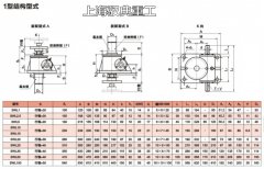 SWL蝸輪絲桿升降機圖紙樣本尺寸_絲桿升降機廠家