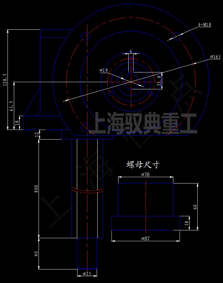 絲桿升降機SWLD5-2B-I