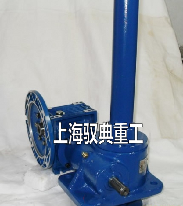 SWL絲桿升降機配RV蝸輪蝸桿減速機組合圖片