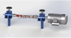 SWL絲桿升降機(jī)平臺(tái),兩臺(tái)聯(lián)動(dòng)布局圖(上海馭典重工)