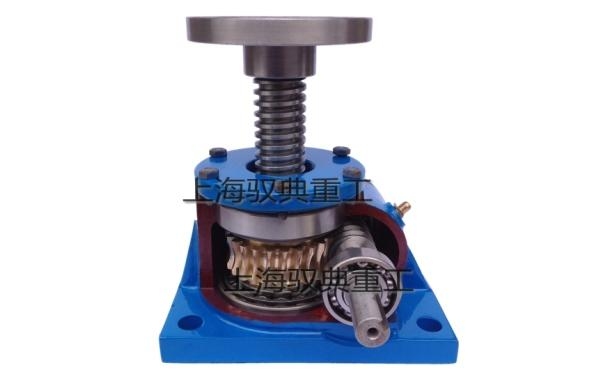 SWL蝸輪絲桿升降機(jī)內(nèi)部結(jié)構(gòu)原理圖剖面圖(上海馭典重工)